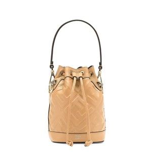 Fendi Miele Oro Soft Tote Bag Gold